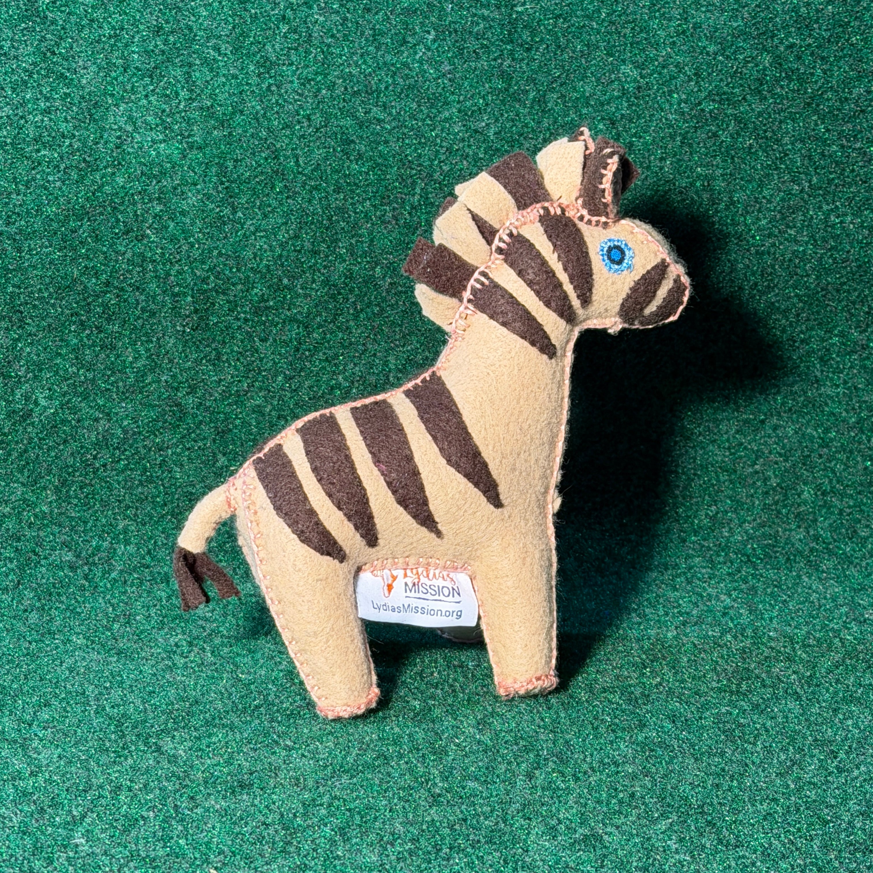 Felt Zebra