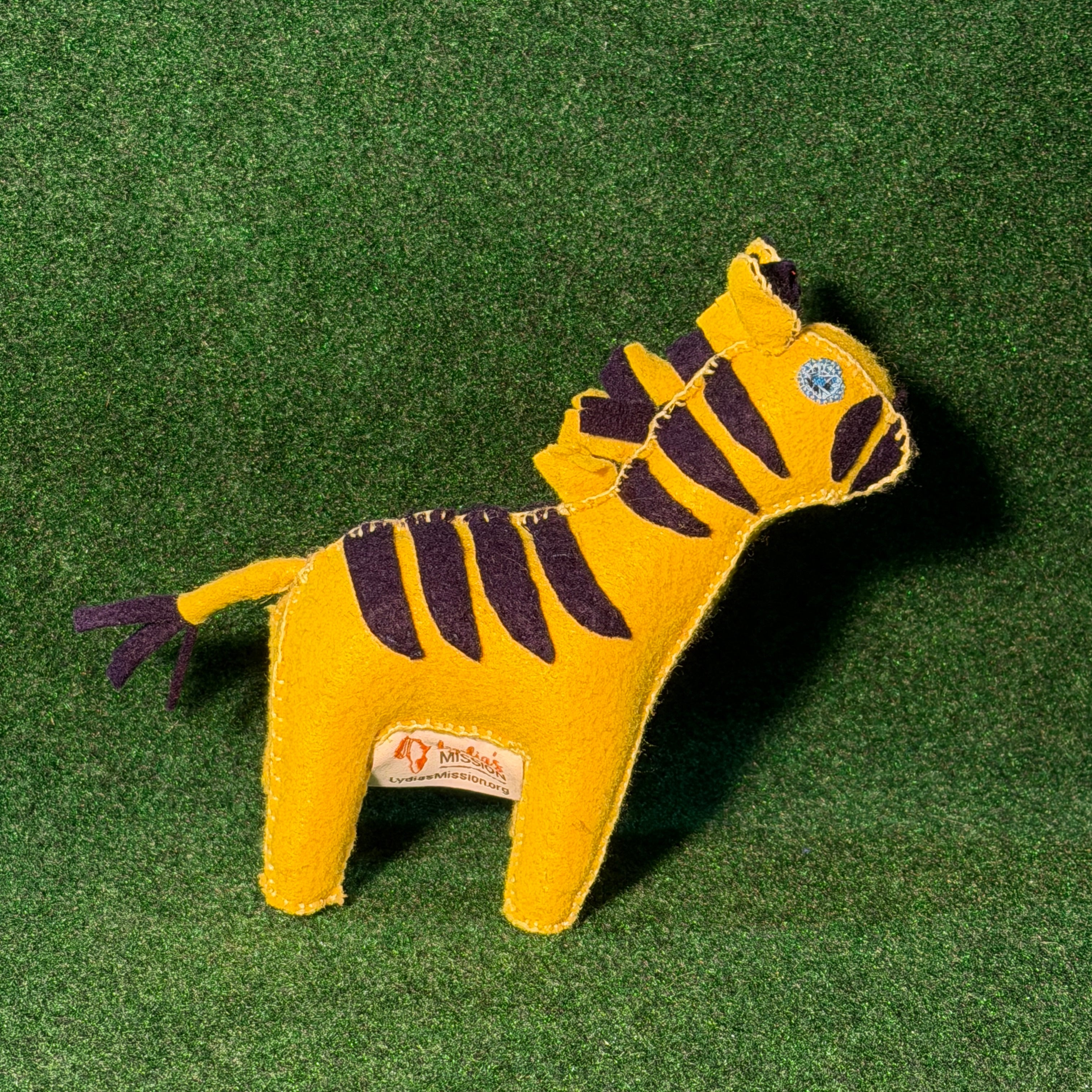 Felt Zebra