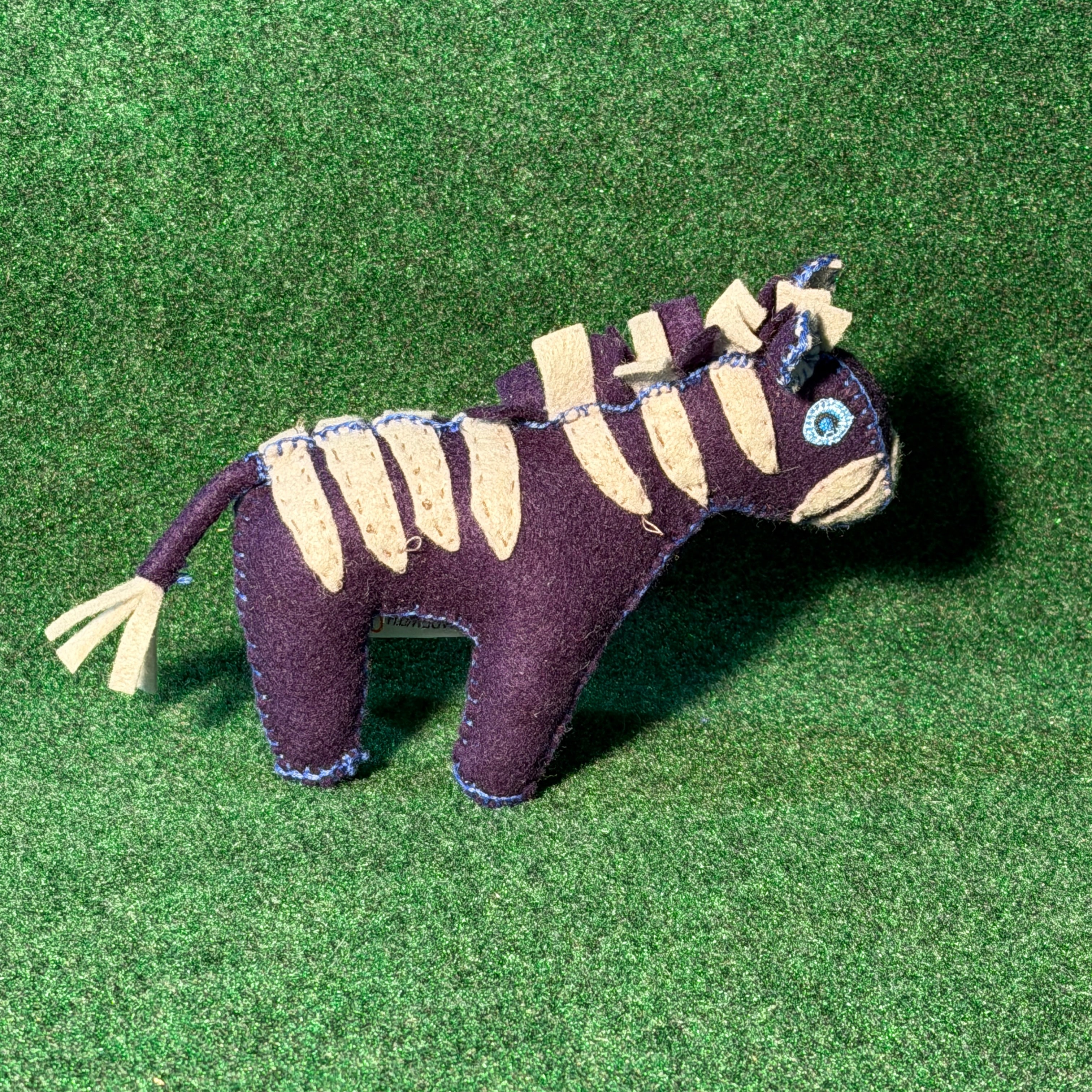 Felt Zebra