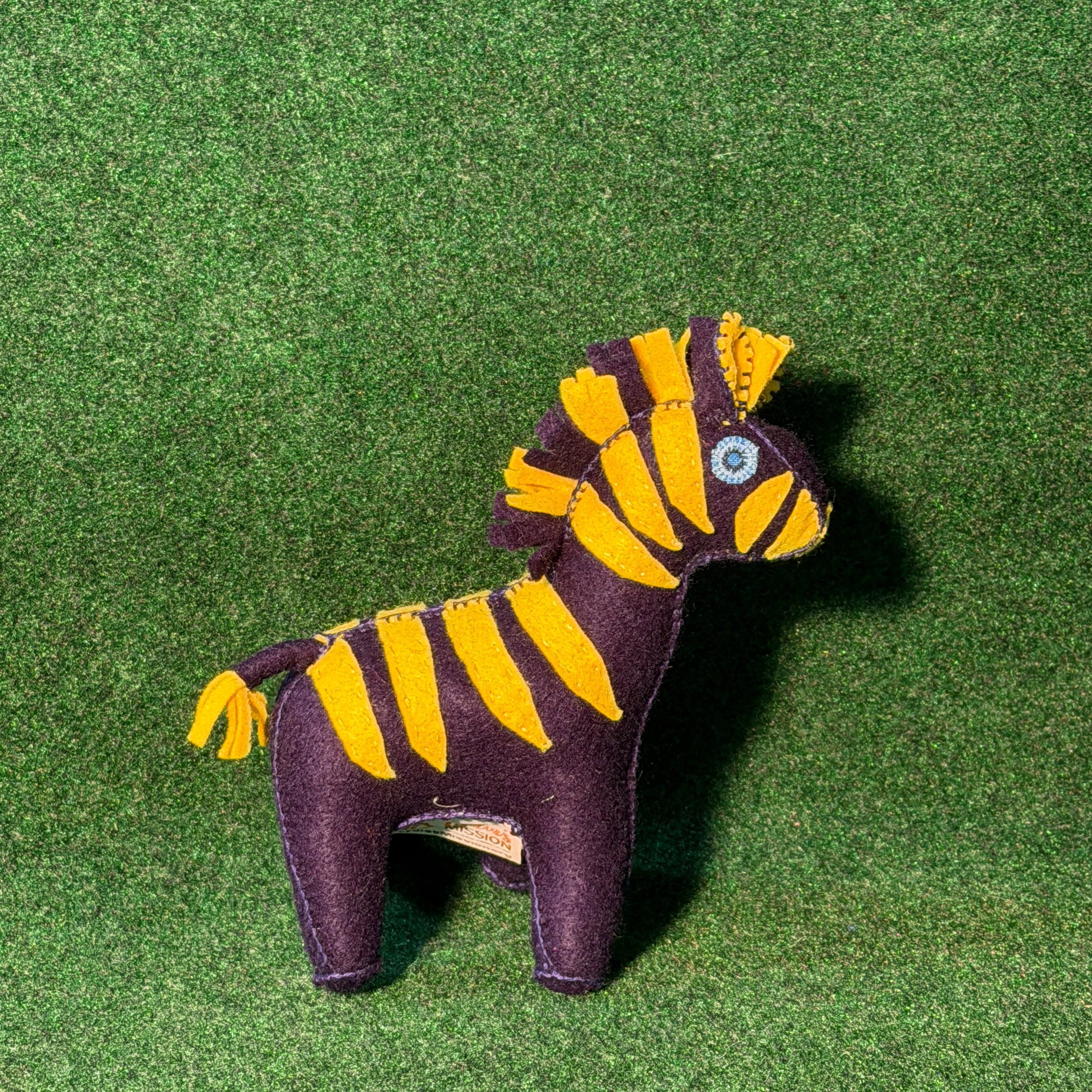 Felt Zebra