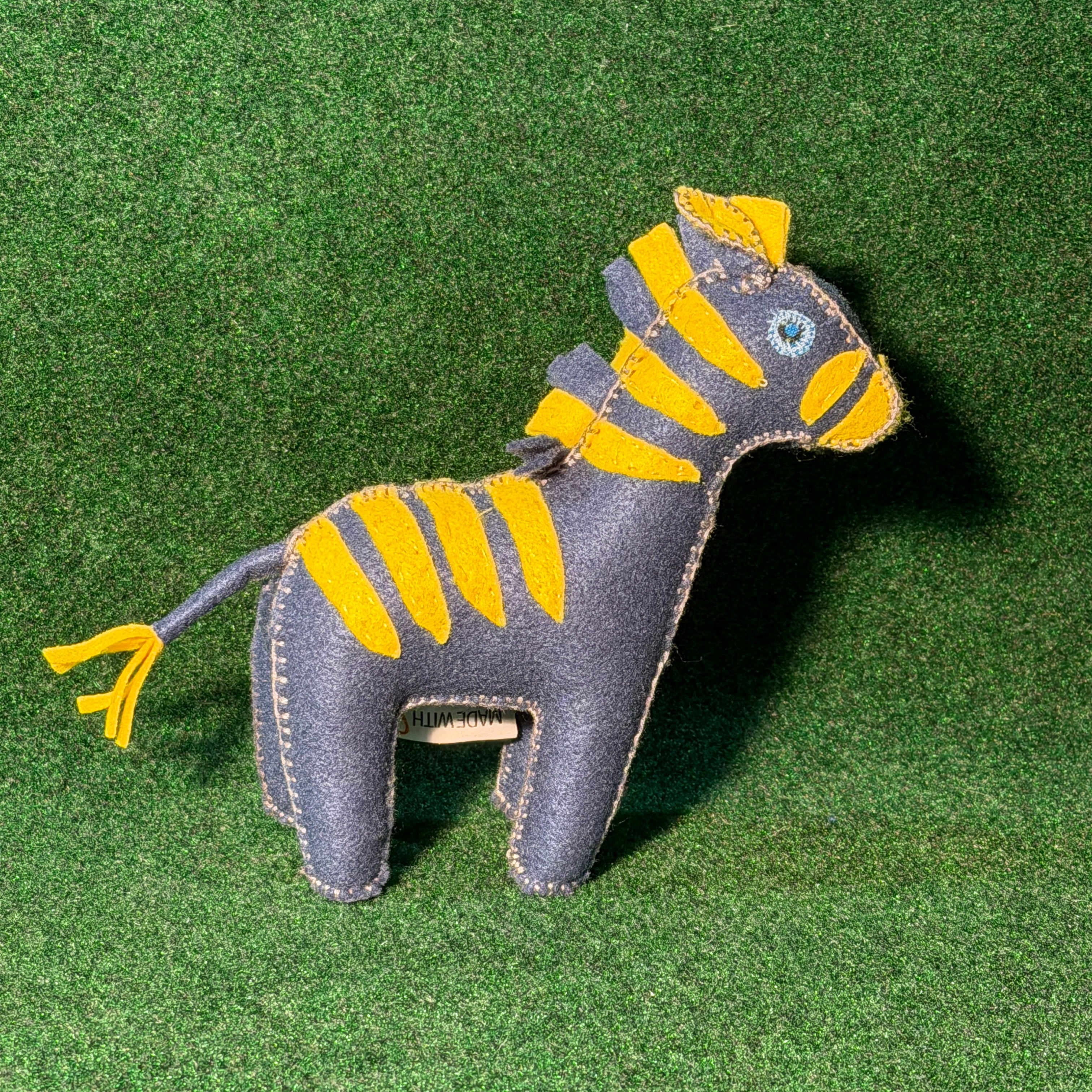 Felt Zebra