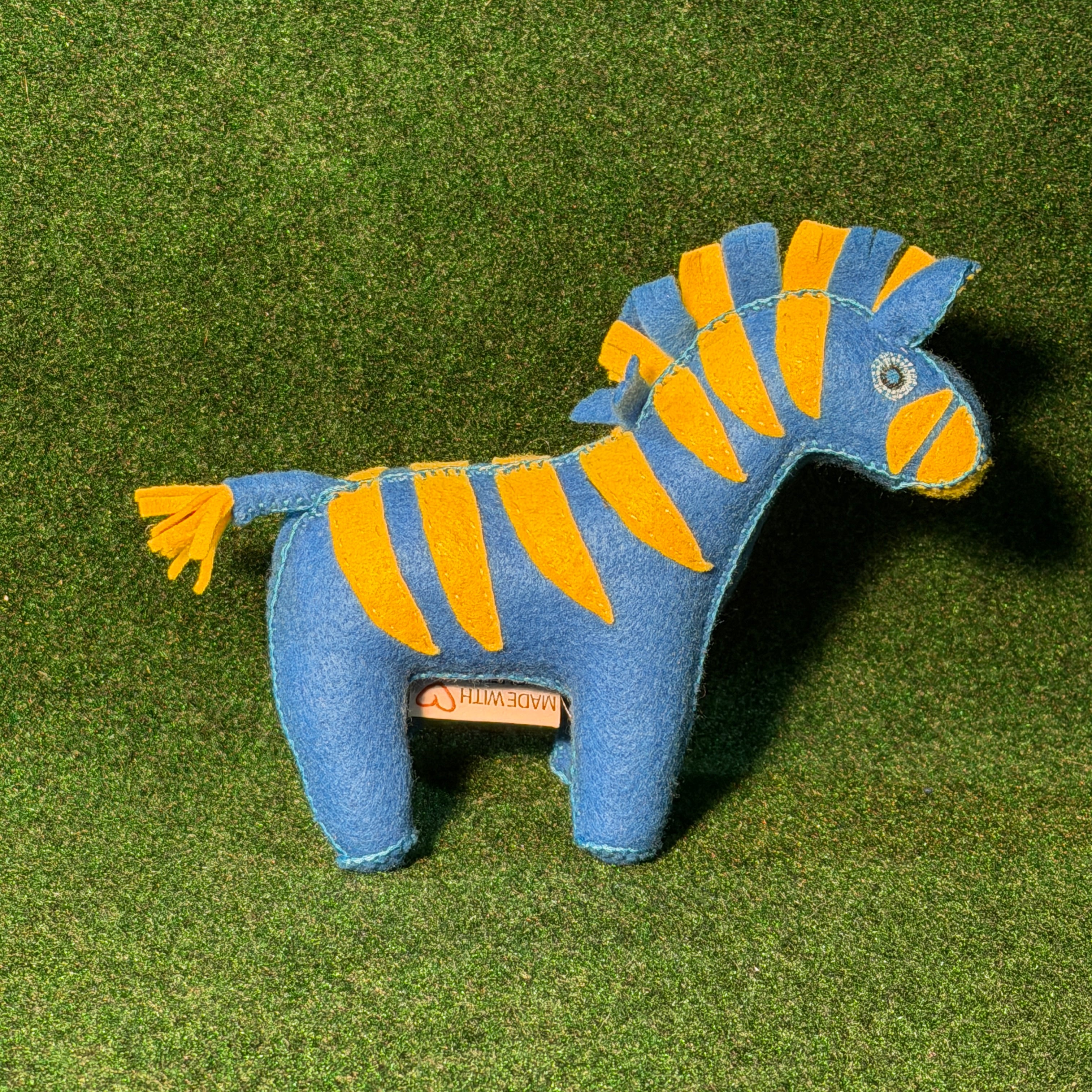 Felt Zebra