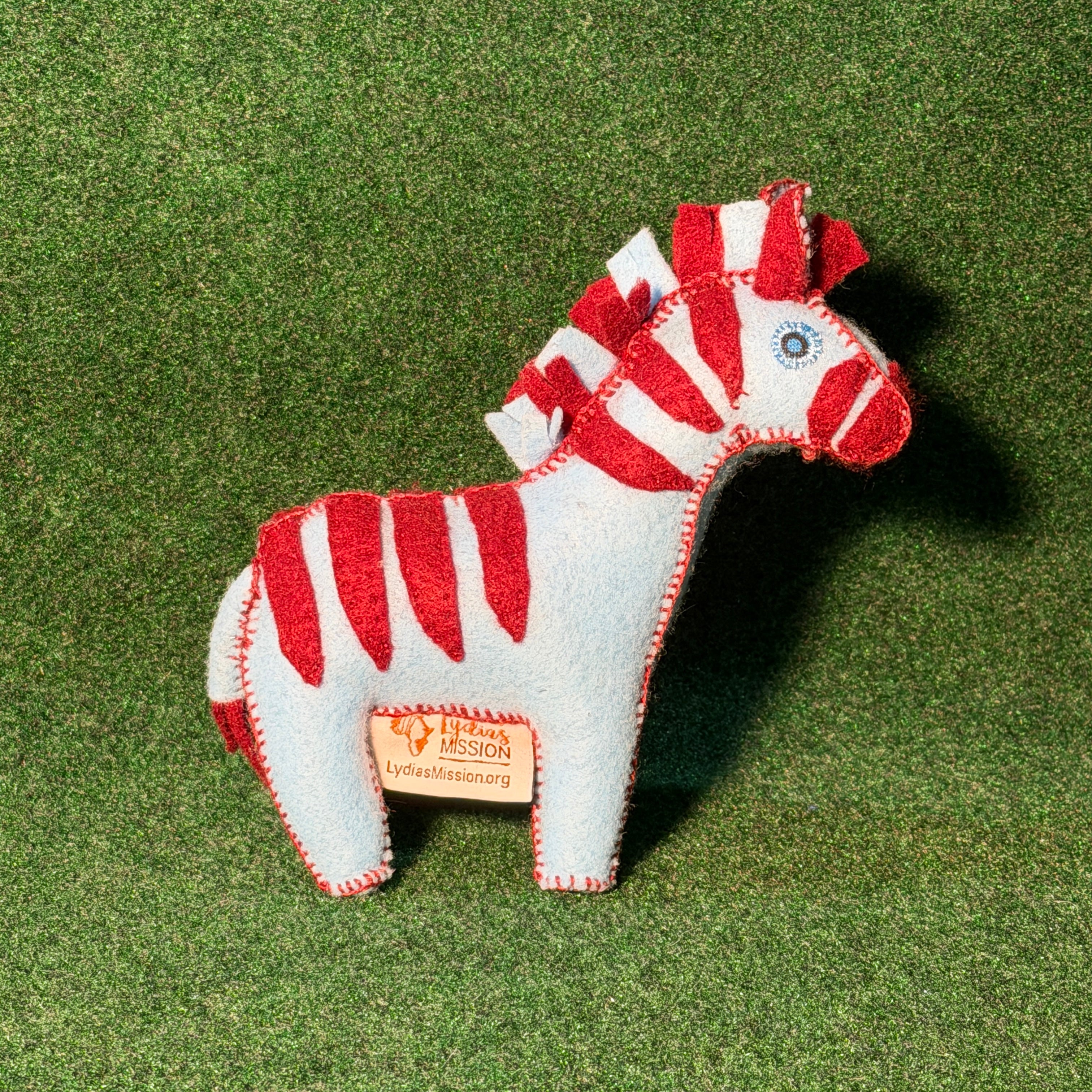 Felt Zebra