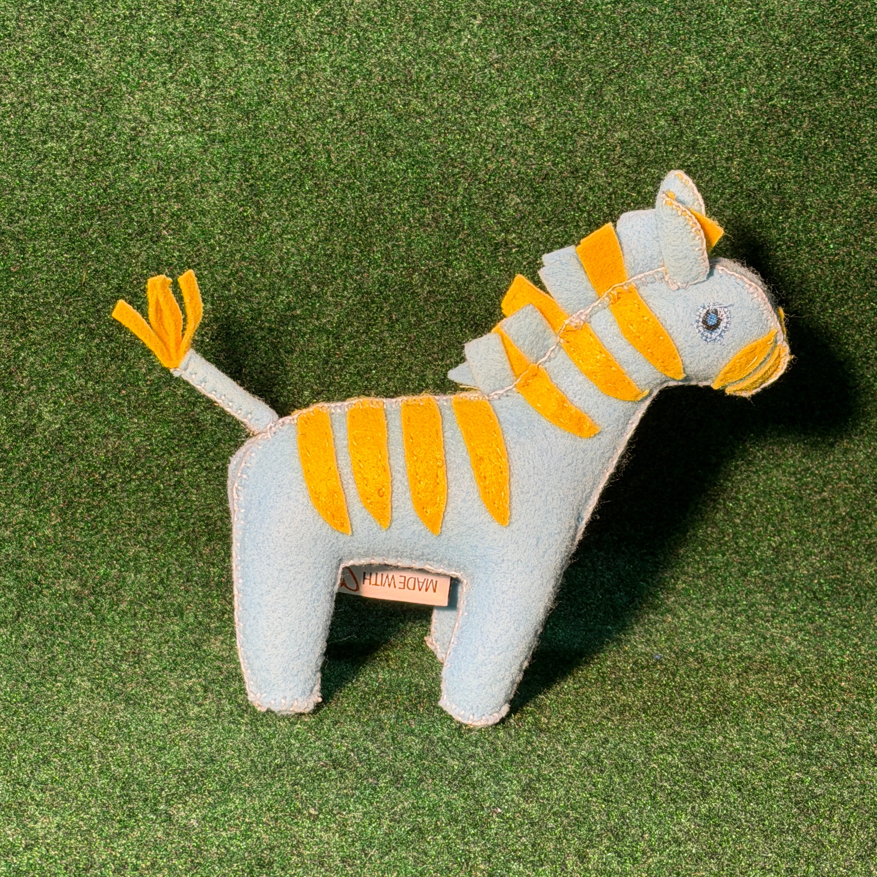 Felt Zebra