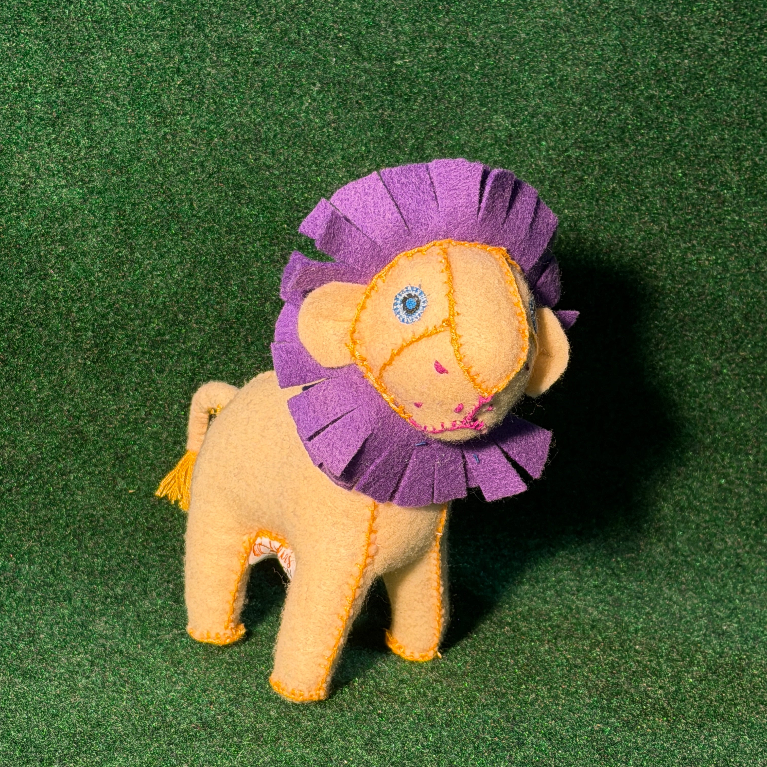 Felt Lion