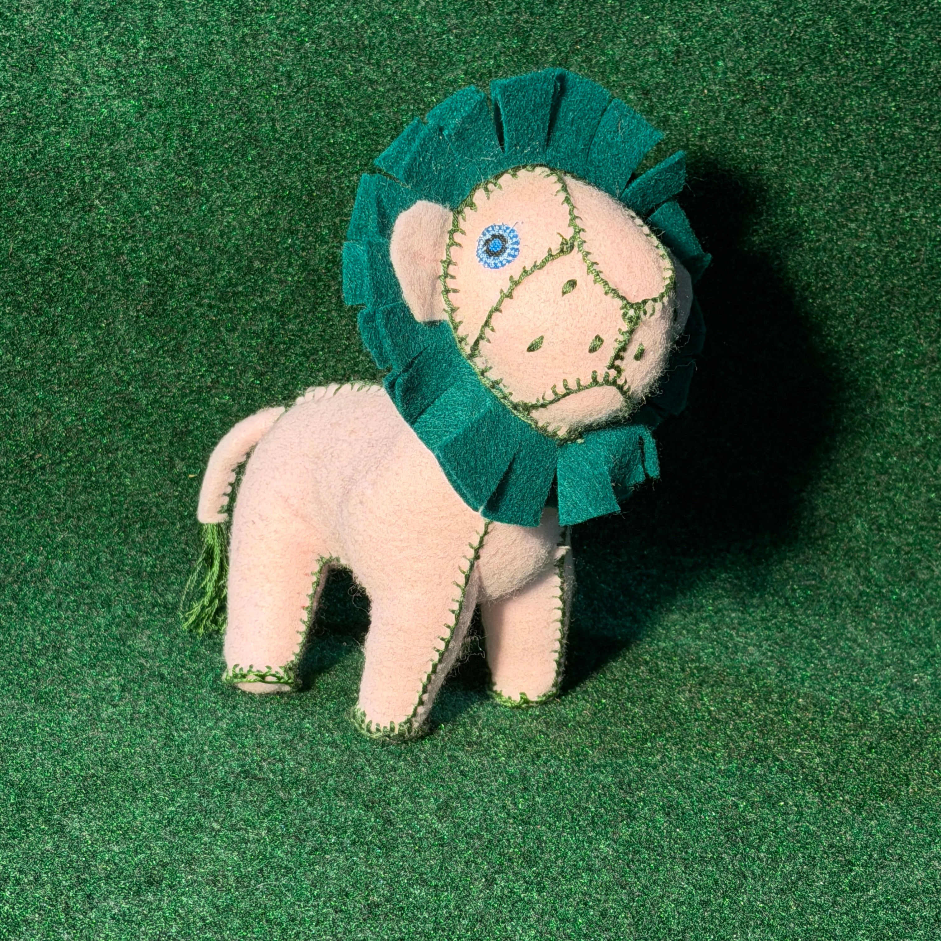 Felt Lion