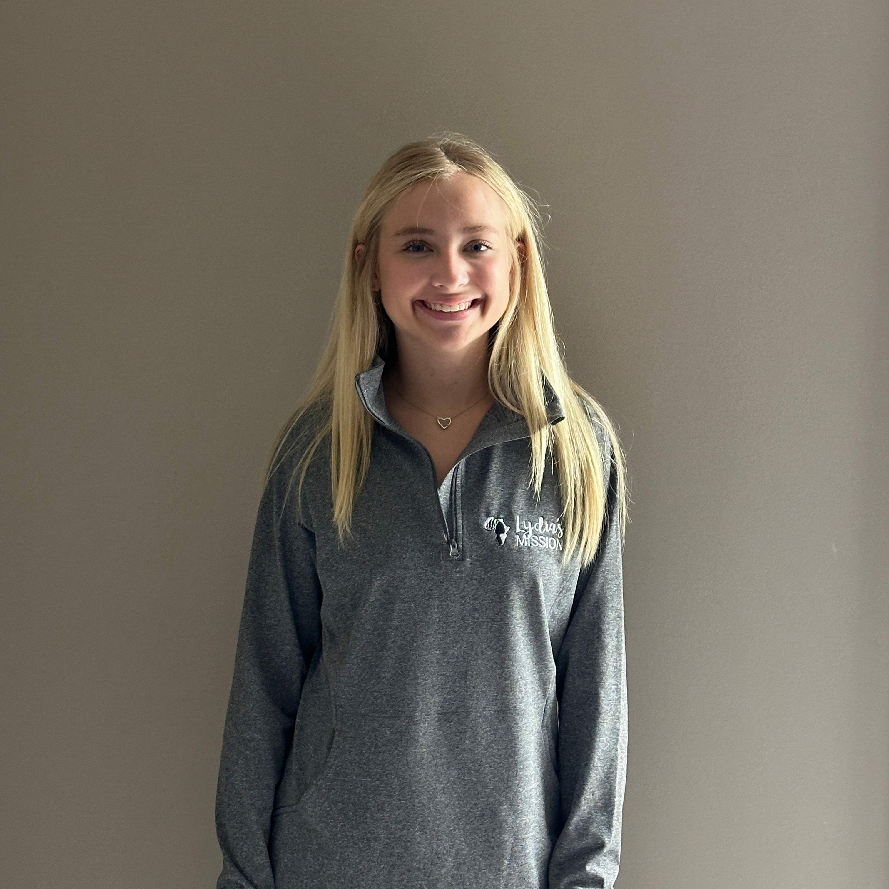 Lydia’s Mission Ladies Sport-Wick® Stretch 1/2-Zip Pullover